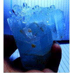 500 grams Rarest Natural Aquamarine Crystals Bunch specimen Pak Send Offer